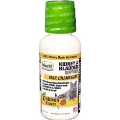 Liquid-Vet Kidney & Bladder Support Chicken Flavor Cat Supplement