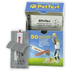 PetTest Advocate Blood Glucose Test Strips For Dogs & Cats