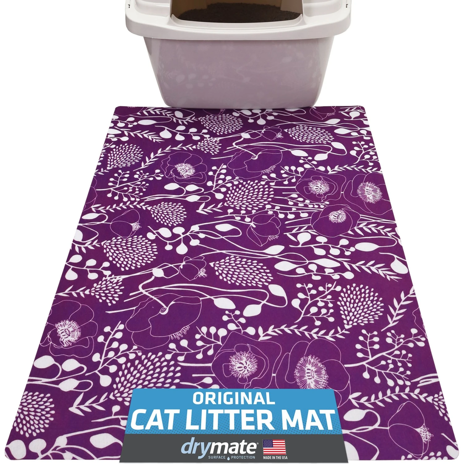 Drymate Protective & Decorative Cat Litter Mat 3 Drymate Protective & Decorative Cat Litter Mat
