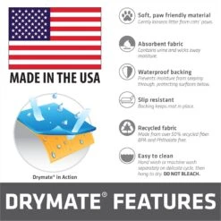 Drymate Protective & Decorative Cat Litter Mat 13 Drymate Protective & Decorative Cat Litter Mat -Furry Friends 181532 PT6. AC SS1800 V1689627100