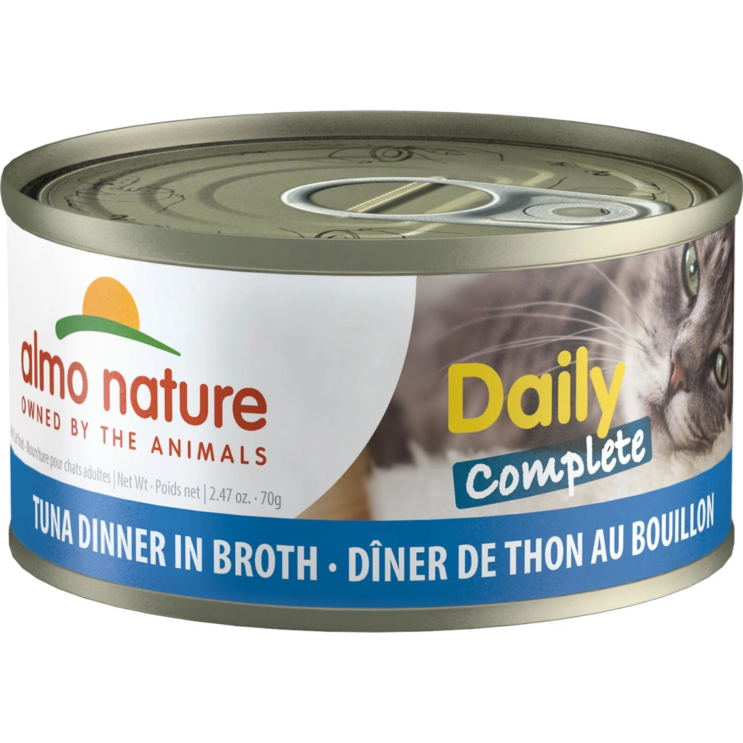 Almo Nature Daily Complete Tuna Dinner In Broth Canned Cat Food 3 Almo Nature Daily Complete Tuna Dinner In Broth Canned Cat Food