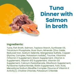 Almo Nature Daily Complete Tuna Dinner With Salmon In Broth Canned Cat Food -Furry Friends 182861 PT3. AC SS1800 V1632850280