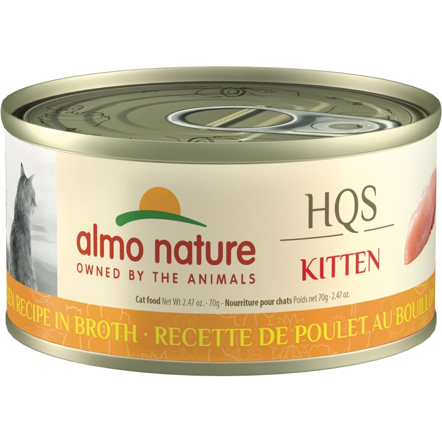 Almo Nature HQS Natural Chicken Recipe Kitten Canned Cat Food 3 Almo Nature HQS Natural Chicken Recipe Kitten Canned Cat Food