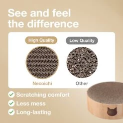 Necoichi Cozy Cat Scratcher Bowl Toy -Furry Friends 183517 PT3. AC SS1800 V1702938882