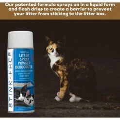 Stink Free Litter & Litter Box Spray Powder 11 Stink Free Litter & Litter Box Spray Powder -Furry Friends 183774 PT5. AC SS1800 V1628307092