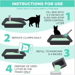 Arm & Hammer Litter SLIDE Easy Clean-Up Clumping Cat Litter Non-Stop Odor Control With 10 Days Of Odor Control -Furry Friends 184408 PT7. AC SS1800 V1663797711