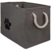 Bone Dry Paw Print Rectangle Dog Storage Bin -Furry Friends 185345 MAIN. AC SS1800 V1565737085