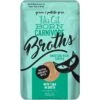 Tiki Cat Broths Tuna In Broth With Meaty Bits Grain-Free Wet Cat Food Topper, 1.3-oz Pouch, Case Of 12