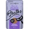 Tiki Cat Broths Duck & Chicken In Broth With Meaty Bits Grain-Free Wet Cat Food Topper, 1.3-oz Pouch, Case Of 12 -Furry Friends 186299 MAIN. AC SS1800 V1702938250