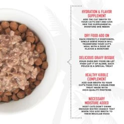 Tiki Cat Broths Beef In Broth With Meaty Bits Grain-Free Wet Cat Food Topper, 1.3-oz Pouch, Case Of 12 14 Tiki Cat Broths Beef In Broth With Meaty Bits Grain-Free Wet Cat Food Topper, 1.3-oz Pouch, Case Of 12 -Furry Friends 186301 PT3. AC SS1800 V1702938245