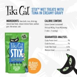 Tiki Cat Stix Tuna Grain-Free Cat Treats -Furry Friends 187344 PT2. AC SS1800 V1702938467