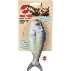 Ethical Pet Gone Fishin' & Nip Cat Toy, Color Varies