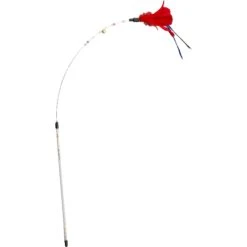 Ethical Pet Wire & Beads Teaser Wand Cat Toy, Color Varies -Furry Friends 189292 pt3. AC SS1800 V1569429857