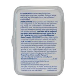 Cutter Lyme Disease Tick Test Pet Kit -Furry Friends 190273 PT4. AC SS1800 V1564678447