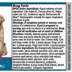 PetAlive Respo-K Homeopathic Medicine For Respiratory Infections For Cats & Dogs -Furry Friends 191125 PT4. AC SS1800 V1632887212