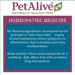 PetAlive Allergy Itch Ease Homeopathic Medicine For Allergies For Dogs & Cats, 2-oz Spray -Furry Friends 191129 PT3. AC SS1800 V1565736180