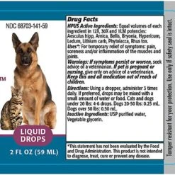 PetAlive ComfyPet Homeopathic Medicine For Pain For Cats & Dogs -Furry Friends 191145 PT4. AC SS1800 V1632890479