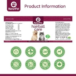 NaturPet Liquid Hairball Control Supplement For Cats & Dogs -Furry Friends 191468 PT3. AC SS1800 V1568238803