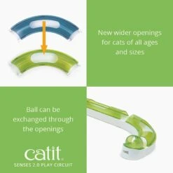 Catit Senses 2.0 Wave Circuit Cat Toy 14 Catit Senses 2.0 Wave Circuit Cat Toy -Furry Friends 191556 PT3. AC SS1800 V1628093768