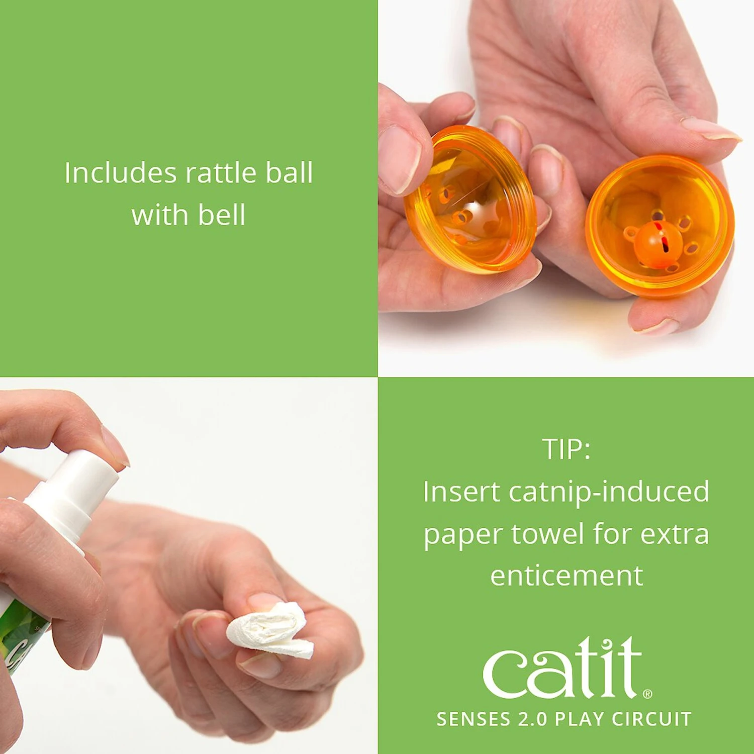 Catit Senses 2.0 Wave Circuit Cat Toy 7 Catit Senses 2.0 Wave Circuit Cat Toy - Image 5