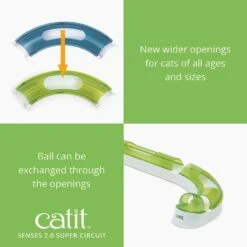 Catit Senses 2.0 Super Circuit Cat Toy 14 Catit Senses 2.0 Super Circuit Cat Toy -Furry Friends 191558 PT3. AC SS1800 V1628093782