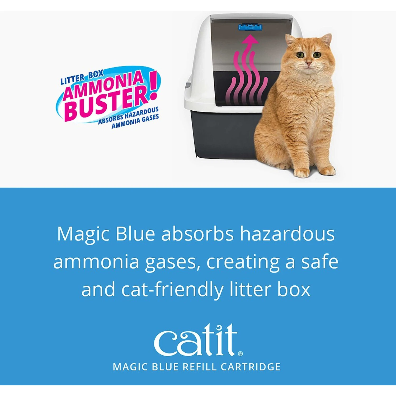 Catit Litter Box Odor Reducing Cat Litter Pad, 2 Count 4 Catit Litter Box Odor Reducing Cat Litter Pad, 2 Count - Image 2