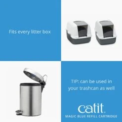 Catit Litter Box Odor Reducing Cat Litter Pad, 2 Count 13 Catit Litter Box Odor Reducing Cat Litter Pad, 2 Count -Furry Friends 191591 PT5. AC SS1800 V1628094078