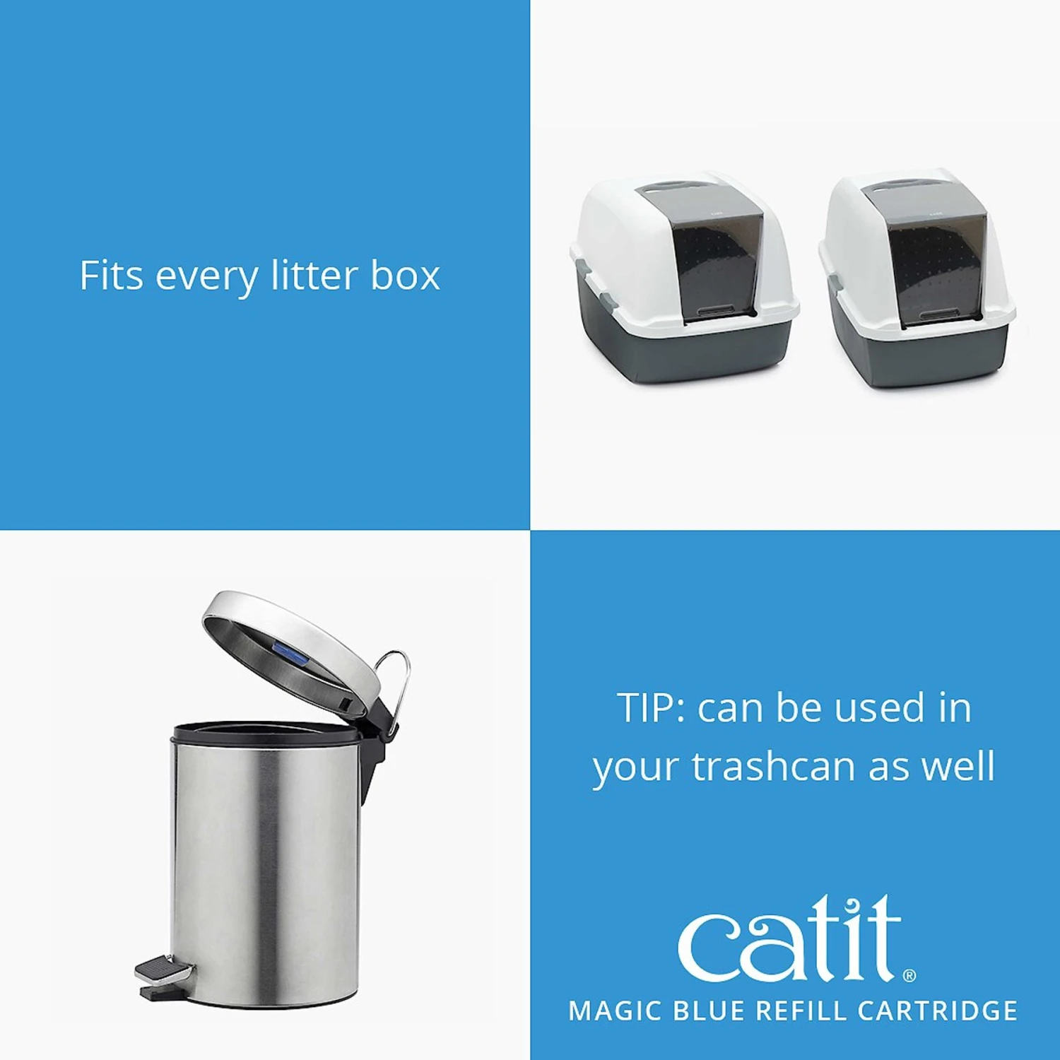 Catit Litter Box Odor Reducing Cat Litter Pad, 2 Count 8 Catit Litter Box Odor Reducing Cat Litter Pad, 2 Count - Image 6