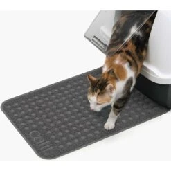 Catit Cat Litter Mat, Grey -Furry Friends 191595 PT4. AC SS1800 V1628096254