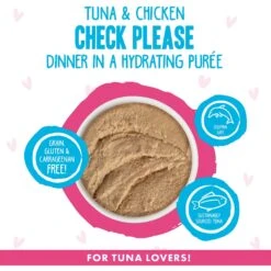 BFF Play Pate Lovers Tuna & Chicken Check Please Wet Cat Food -Furry Friends 192232 PT2. AC SS1800 V1649720197