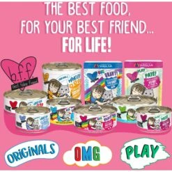 BFF Play Pate Lovers Tuna & Salmon Oh Snap Wet Cat Food 15 BFF Play Pate Lovers Tuna & Salmon Oh Snap Wet Cat Food -Furry Friends 192235 PT4. AC SS1800 V1649727093
