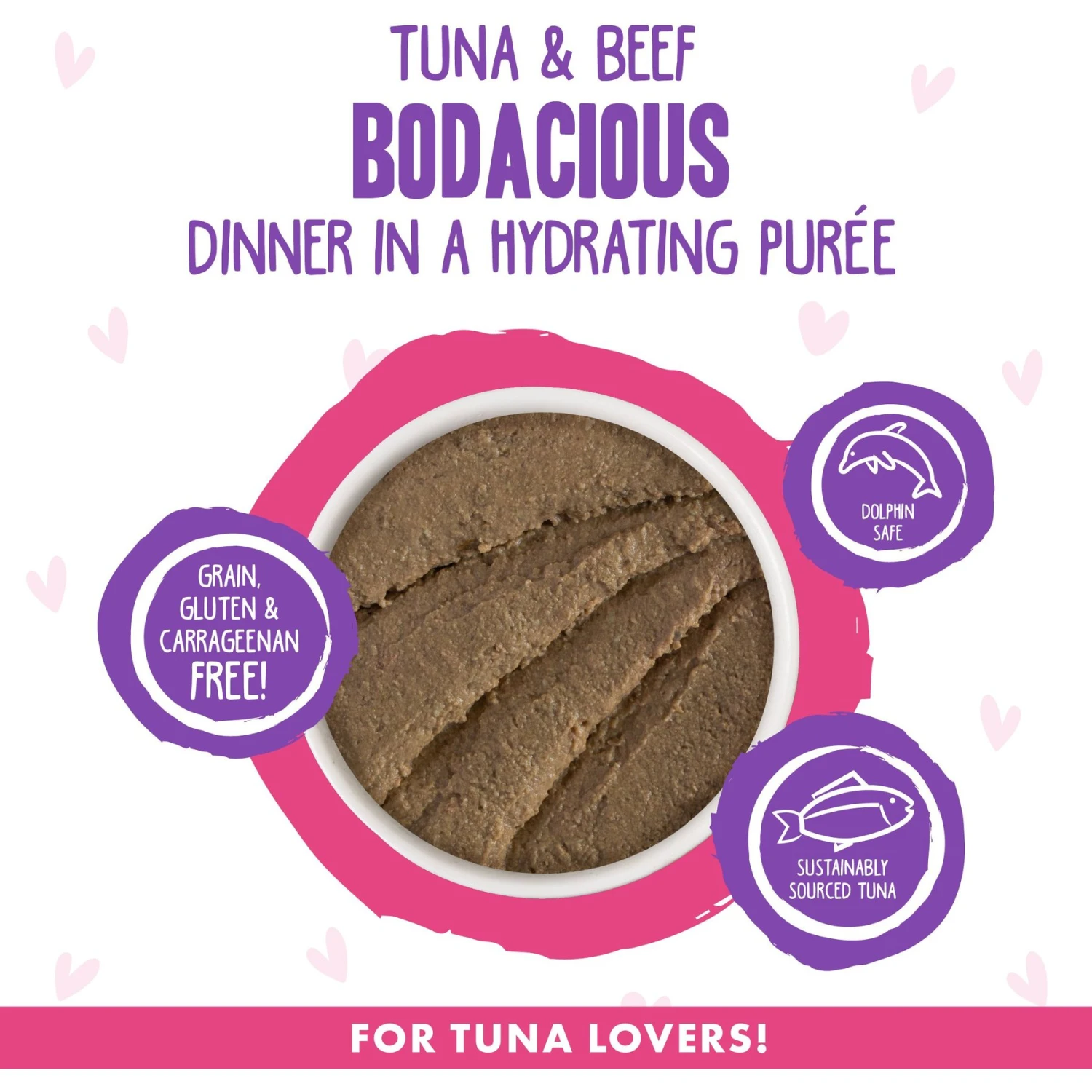 BFF Play Pate Lovers Tuna & Beef Bodacious Wet Cat Food 5 BFF Play Pate Lovers Tuna & Beef Bodacious Wet Cat Food - Image 3
