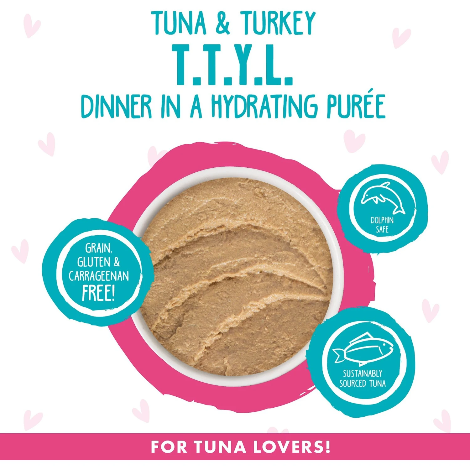 BFF Play Pate Lovers Tuna & Turkey T.T.Y.L. Wet Cat Food 5 BFF Play Pate Lovers Tuna & Turkey T.T.Y.L. Wet Cat Food - Image 3