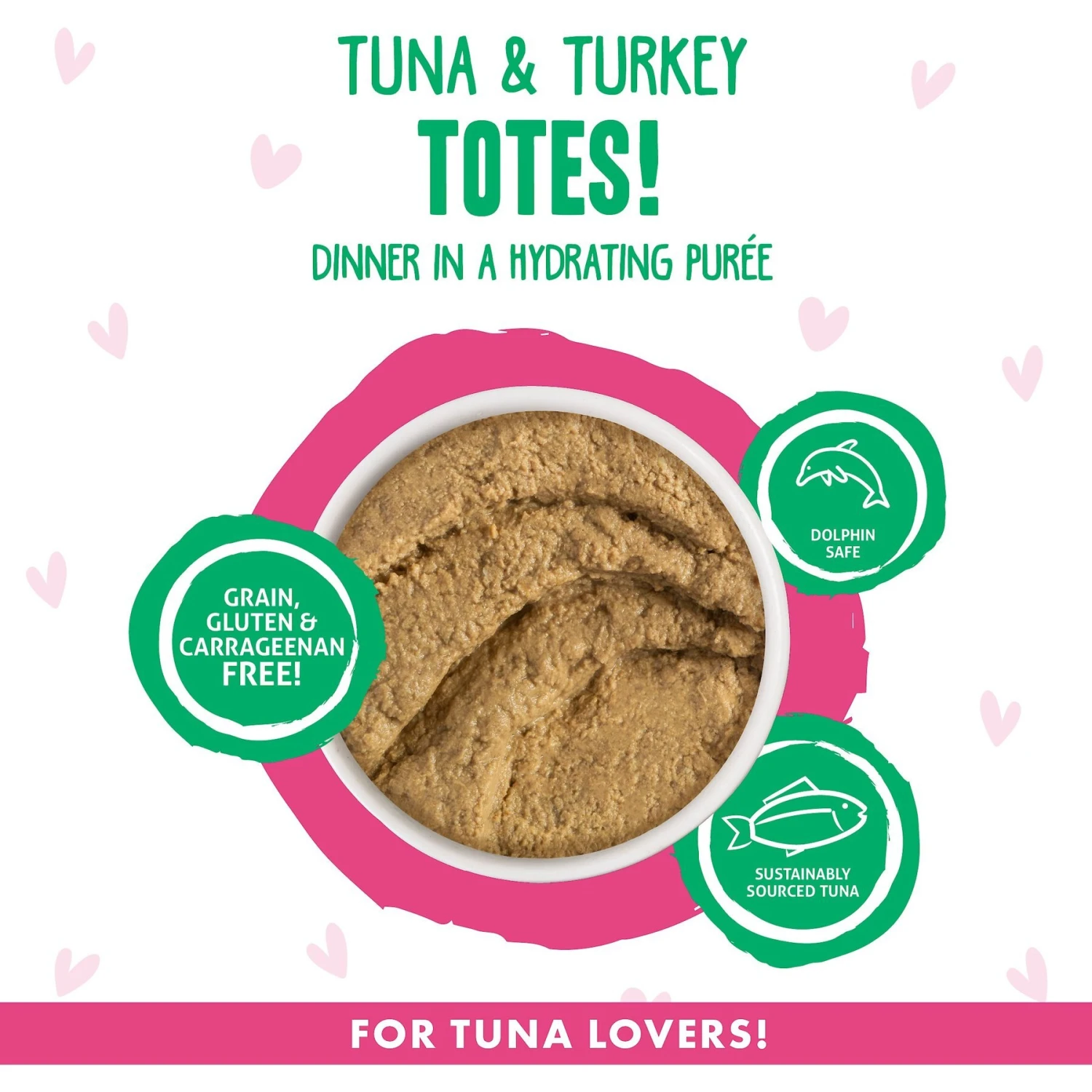 BFF Play Pate Lovers Tuna & Turkey Totes Wet Cat Food, 3-oz Pouch, Pack Of 12 5 BFF Play Pate Lovers Tuna & Turkey Totes Wet Cat Food, 3-oz Pouch, Pack Of 12 - Image 3