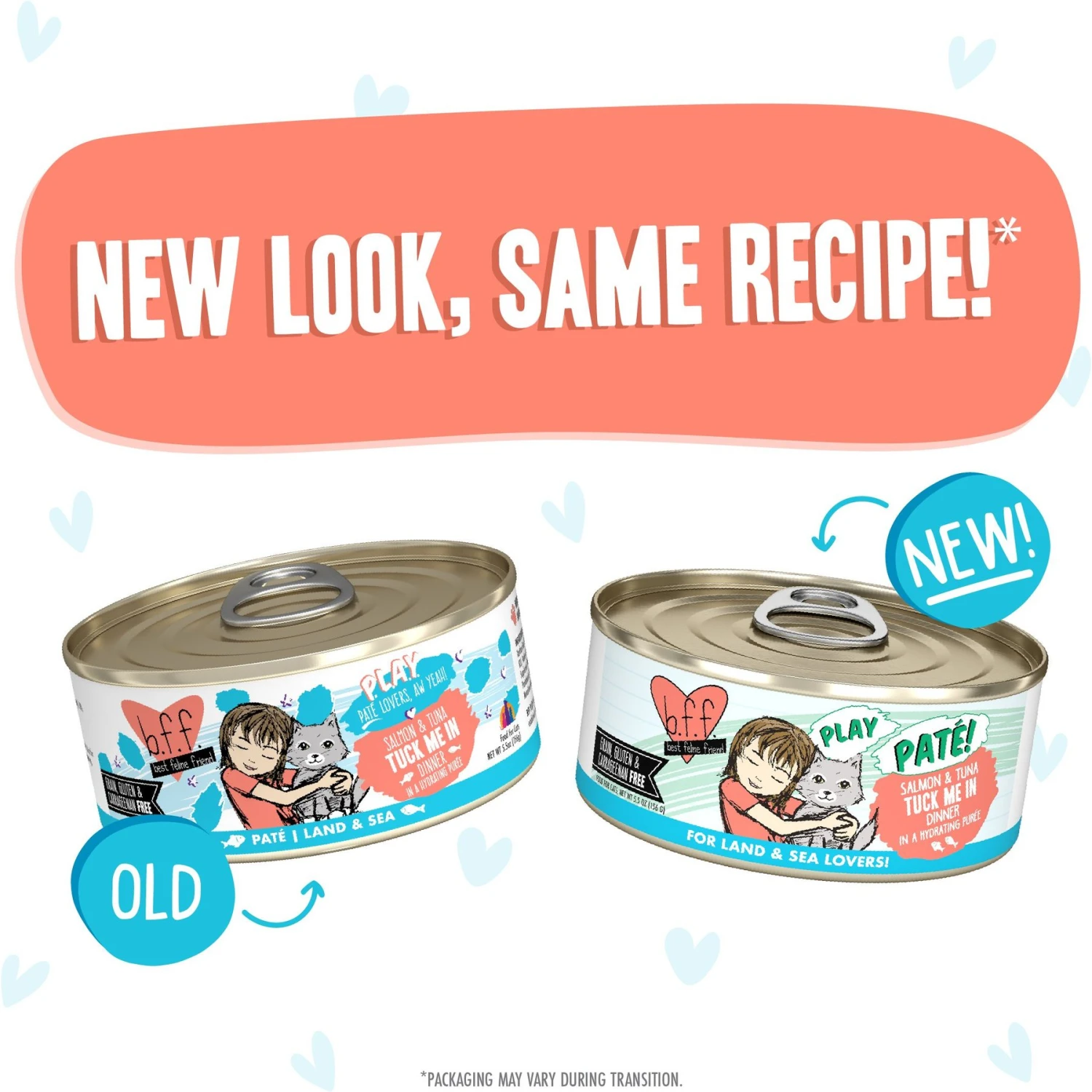 BFF Play Pate Lovers Salmon & Tuna Tuck Me In Wet Cat Food 9 BFF Play Pate Lovers Salmon & Tuna Tuck Me In Wet Cat Food - Image 7