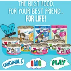 BFF Play Pate Lovers Beef & Tuna Tic Toc Wet Cat Food -Furry Friends 192265 PT4. AC SS1800 V1649717211