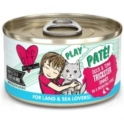 BFF Play Pate Lovers Duck & Tuna Trickster Wet Cat Food