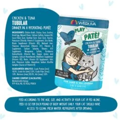 BFF Play Pate Lovers Chicken & Tuna Tubular Wet Cat Food, 3-oz Pouch, Pack Of 12 17 BFF Play Pate Lovers Chicken & Tuna Tubular Wet Cat Food, 3-oz Pouch, Pack Of 12 -Furry Friends 192276 PT6. AC SS1800 V1649132999