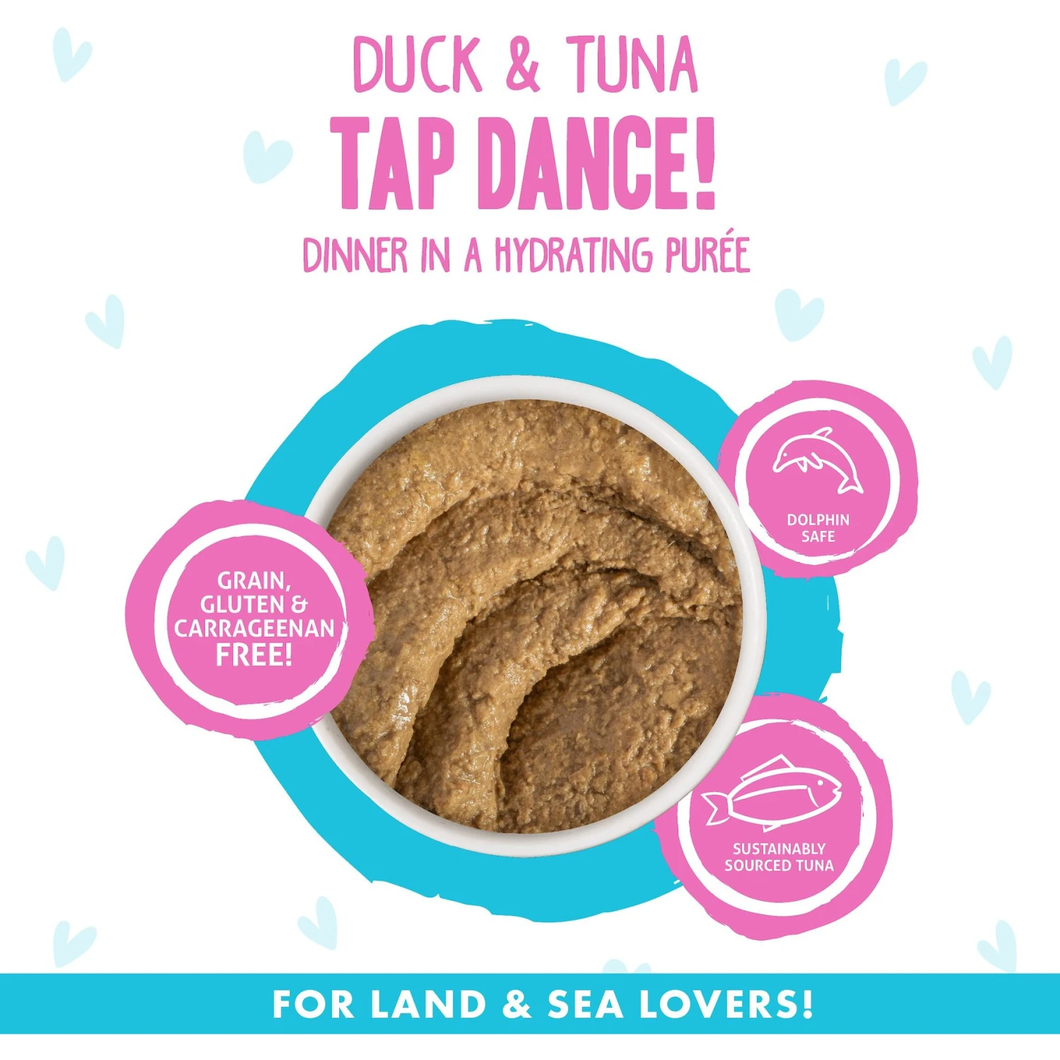 BFF Play Pate Lovers Duck & Tuna Tap Dance Wet Cat Food, 3-oz Pouch, Pack Of 12 5 BFF Play Pate Lovers Duck & Tuna Tap Dance Wet Cat Food, 3-oz Pouch, Pack Of 12 - Image 3
