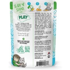 BFF Play Pate Lovers Turkey & Tuna Twinkles Wet Cat Food, 3-oz Pouch, Pack Of 12 -Furry Friends 192282 PT8. AC SS1800 V1649119320