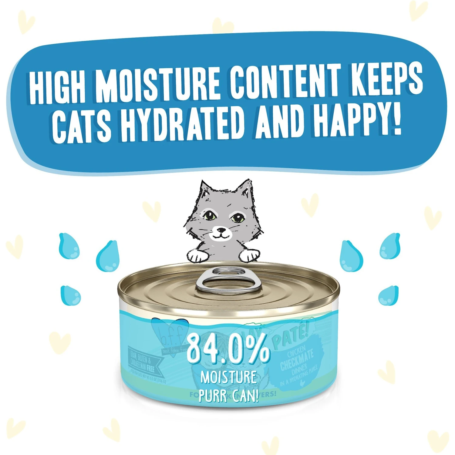 BFF Play Pate Lovers Chicken Checkmate Wet Cat Food 6 BFF Play Pate Lovers Chicken Checkmate Wet Cat Food - Image 4