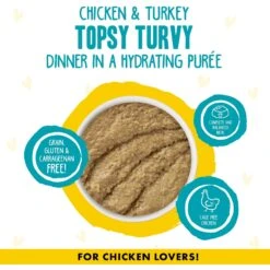 BFF Play Pate Lovers Chicken & Turkey Topsy Turvy Wet Cat Food 13 BFF Play Pate Lovers Chicken & Turkey Topsy Turvy Wet Cat Food -Furry Friends 192289 PT2. AC SS1800 V1649716318