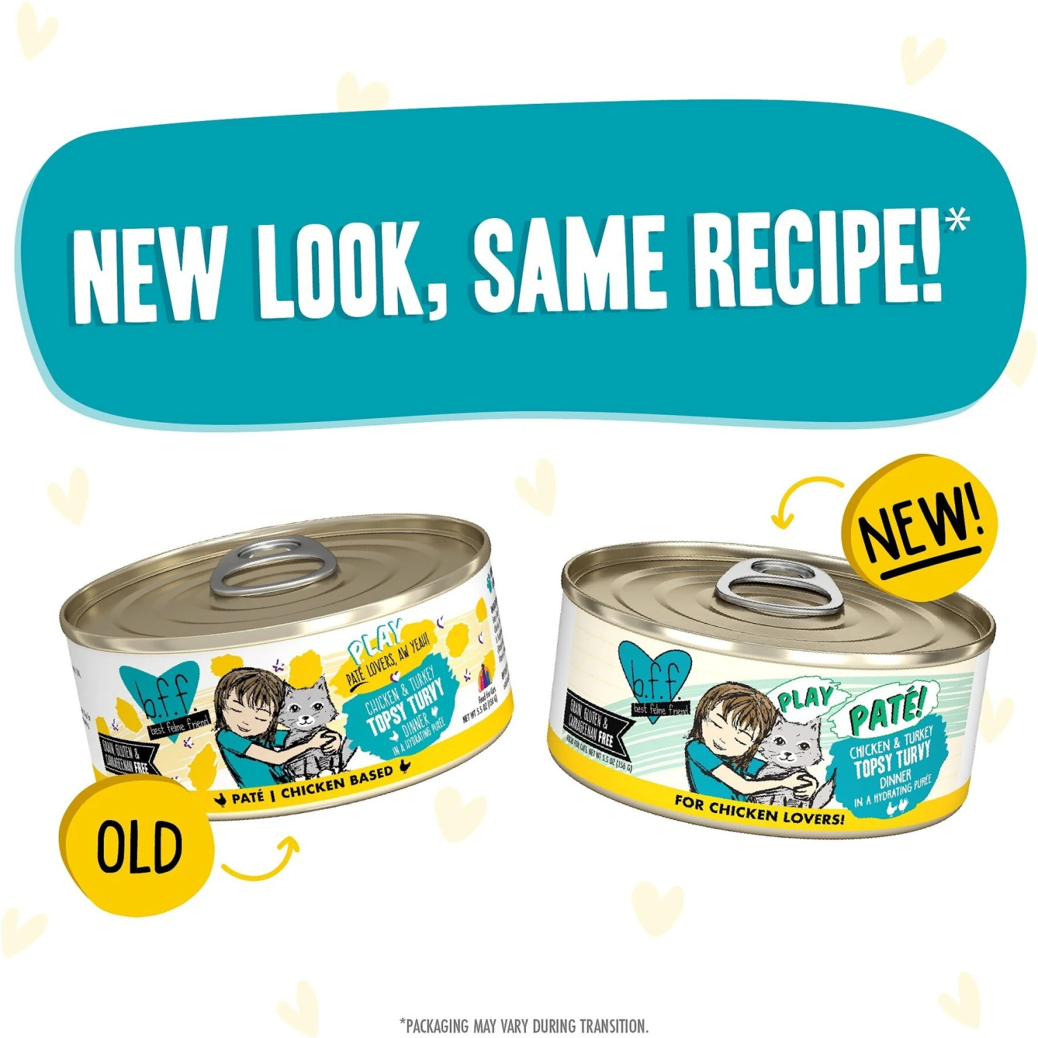 BFF Play Pate Lovers Chicken & Turkey Topsy Turvy Wet Cat Food 11 BFF Play Pate Lovers Chicken & Turkey Topsy Turvy Wet Cat Food - Image 9