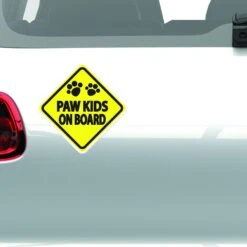Imagine This Company "Paw Kids" Car Window Decal 8 Imagine This Company "Paw Kids" Car Window Decal -Furry Friends 192810 PT2. AC SS1800 V1639614751