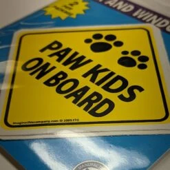 Imagine This Company "Paw Kids" Car Window Decal 9 Imagine This Company "Paw Kids" Car Window Decal -Furry Friends 192810 PT3. AC SS1800 V1639612618
