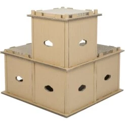 Petique Feline Fortress Cat Scratcher -Furry Friends 193984 PT5. AC SS1800 V1566335247