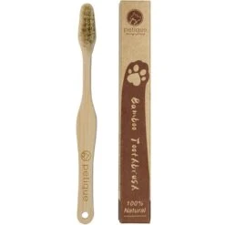 Petique Eco-Friendly Bamboo Dog & Cat Toothbrush