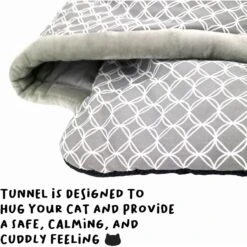 Petique Hide & Seek Cat Mat & Tunnel Toy 11 Petique Hide & Seek Cat Mat & Tunnel Toy -Furry Friends 194002 PT3. AC SS1800 V1673561550