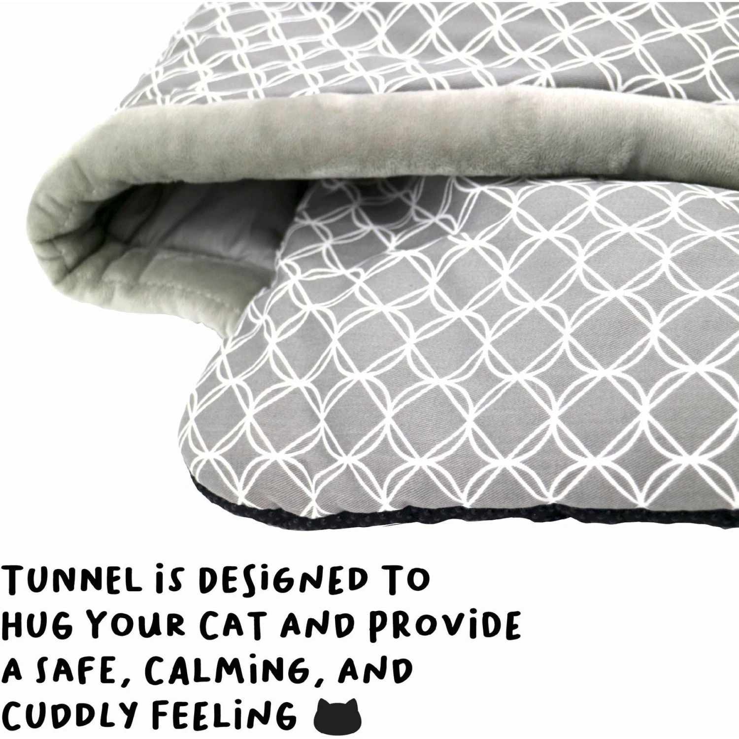 Petique Hide & Seek Cat Mat & Tunnel Toy 6 Petique Hide & Seek Cat Mat & Tunnel Toy - Image 4