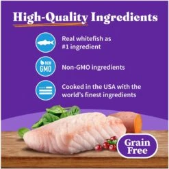 Halo Whitefish Recipe With Real Whole Whitefish Pate Grain-Free Indoor Cat Wet Cat Food -Furry Friends 194489 PT3. AC SS1800 V1682351710